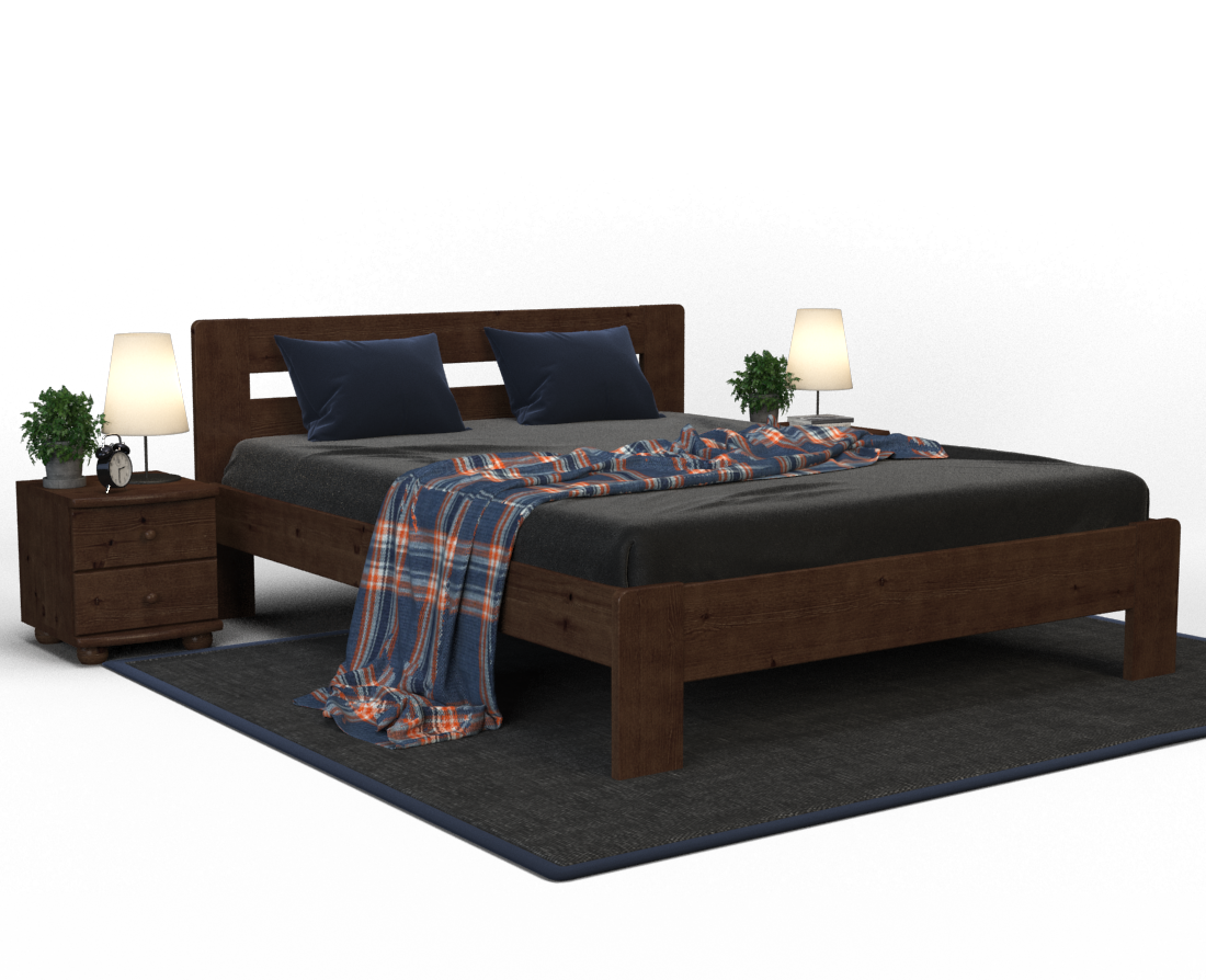 Markus Kieferbett | Massivholz | Naturholz | 100% Bio-Bett