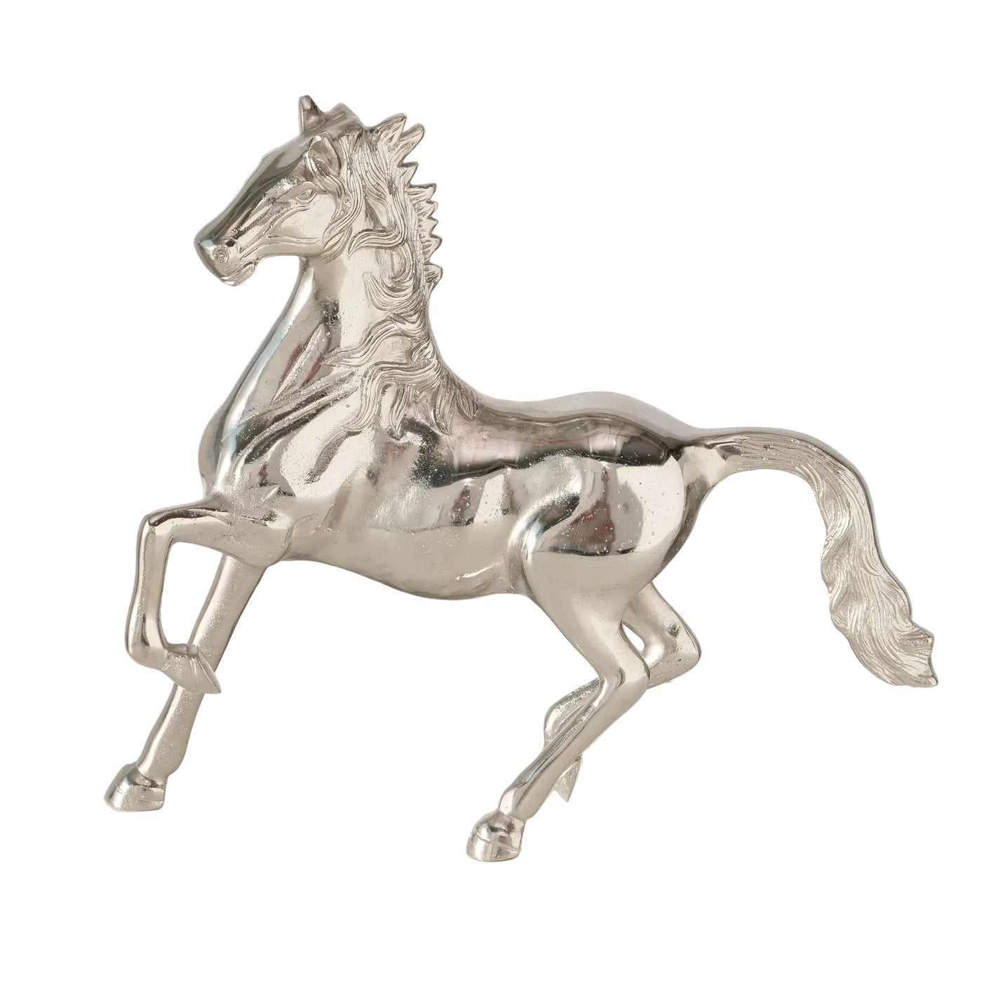 Dekofigur Pferd Asanja Silver Spirit modern 41cm