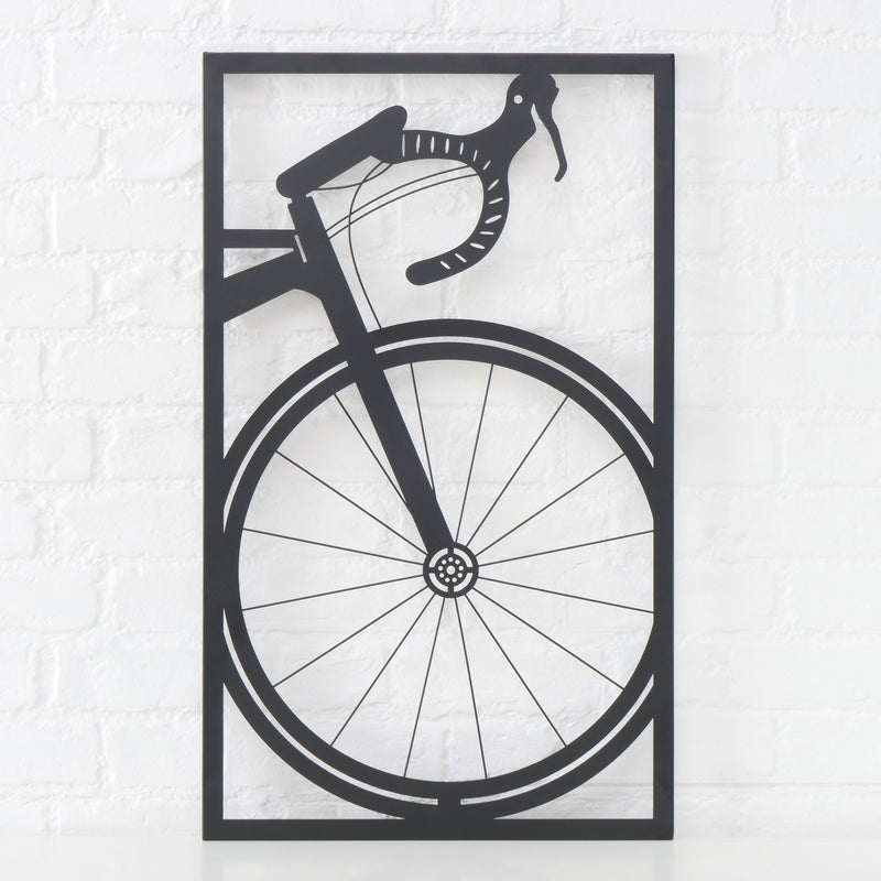 Wandobject Cyclo Fiets – Minimalistisch design gemaakt van metaal 75cm