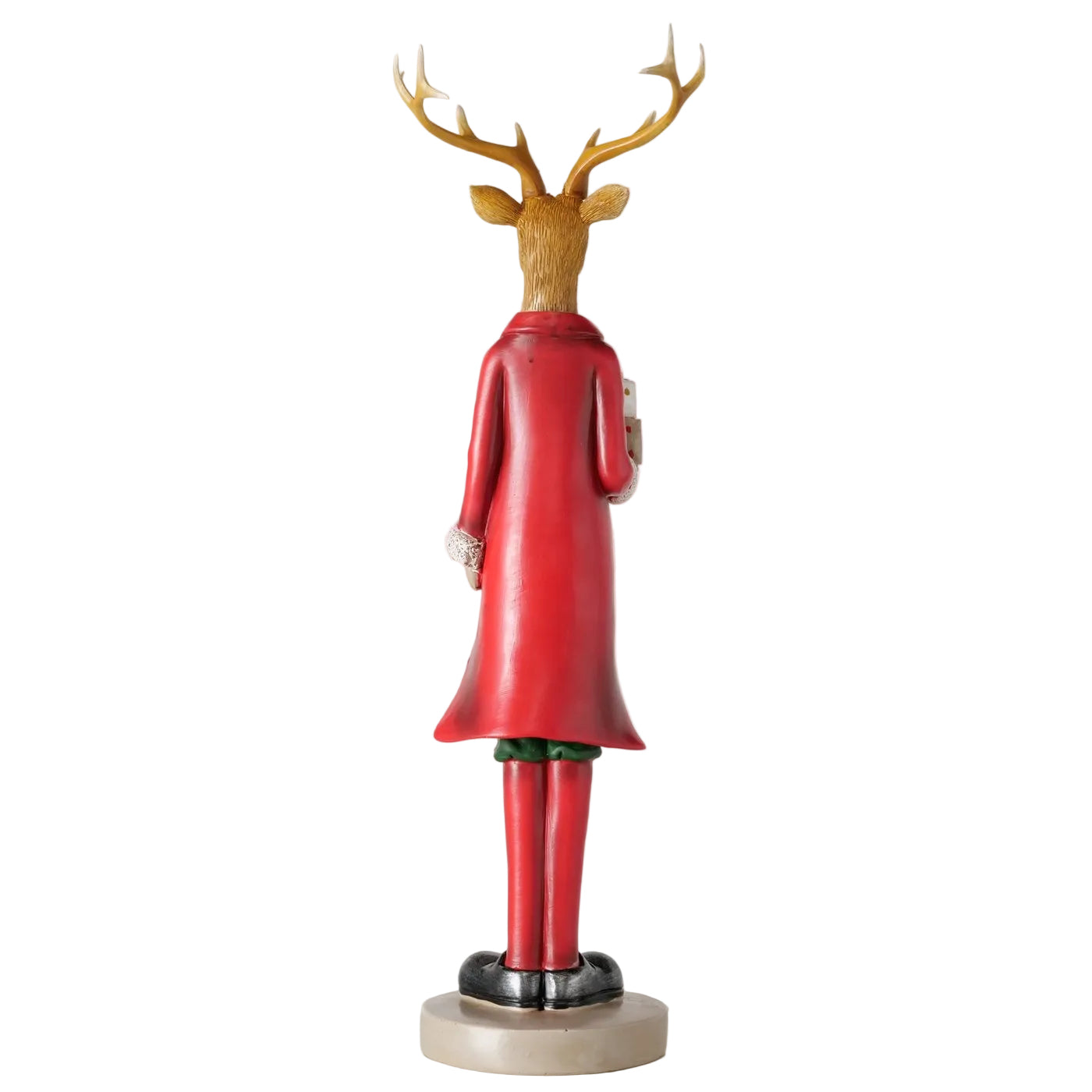 Weihnachtsfiguren Hirsch Noelio 2er Set 43,5 cm