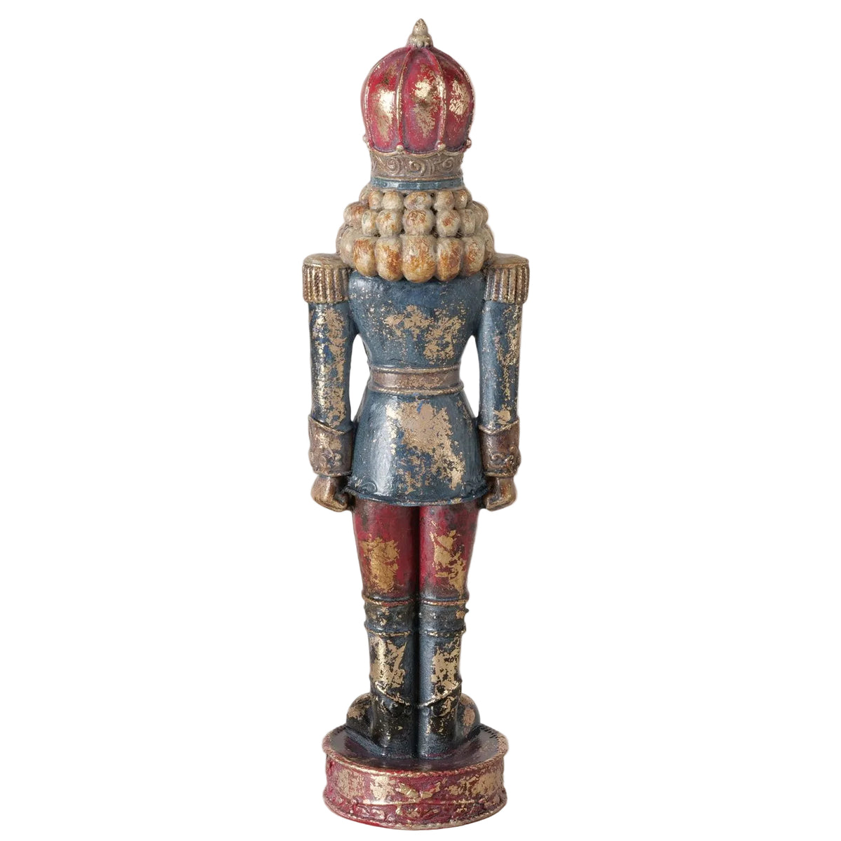 Nussknacker Figur Kronengarde rot blau 20 cm