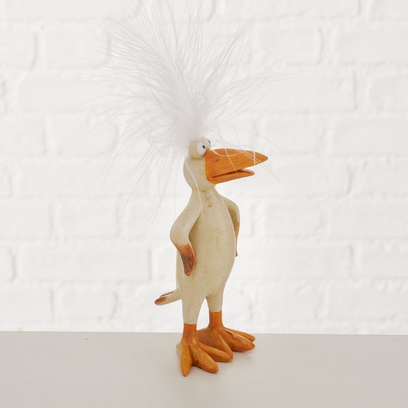 Set of 2 figures "Carusy" – Handmade and hand-painted raven figures