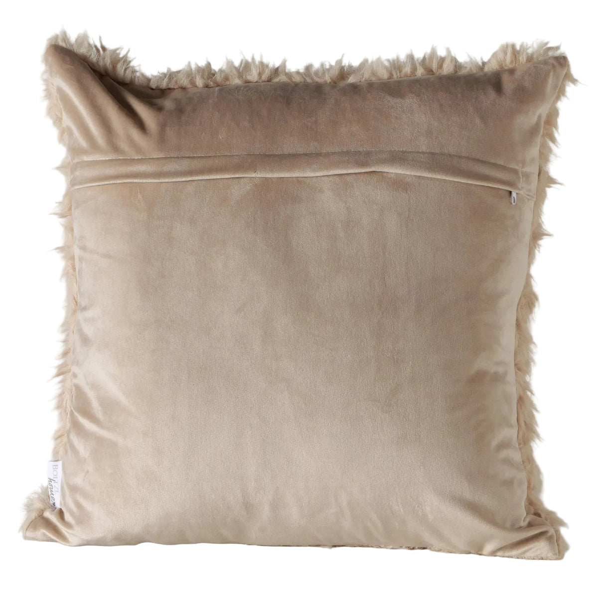 Dekokissen Heartella beige gold Herz 45 x 45 cm