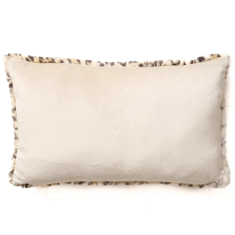 Kunstfell Kissen Savanna – Luxuriöses Leoparden Design für stilvolle Akzente
