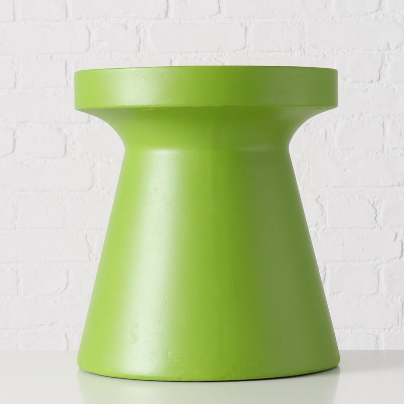 Moderne bijzettafel Salva in het groen - handgemaakt van Fibreclay