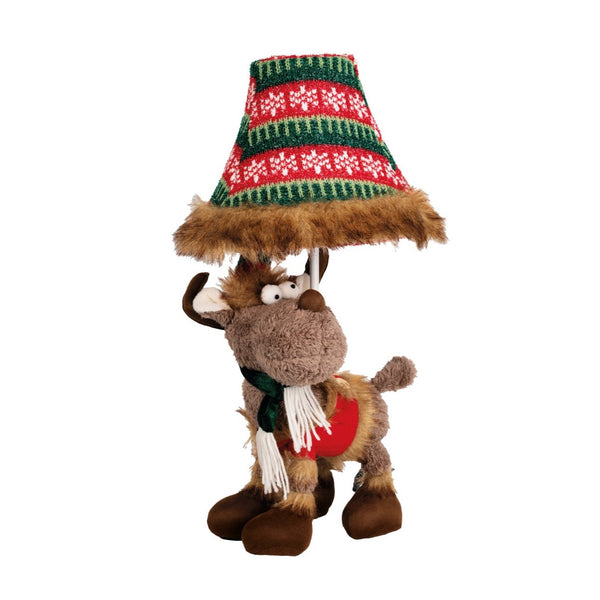 Rudi – Charming table lamp in reindeer design with festive flair