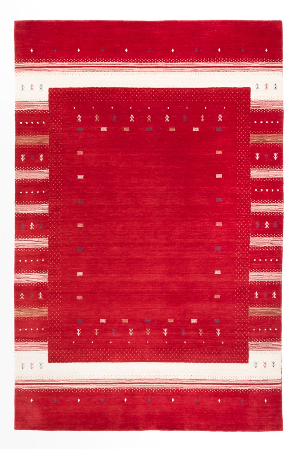 Gabbeh Teppich - Loribaft Softy - Aurora Flair - rechteckig