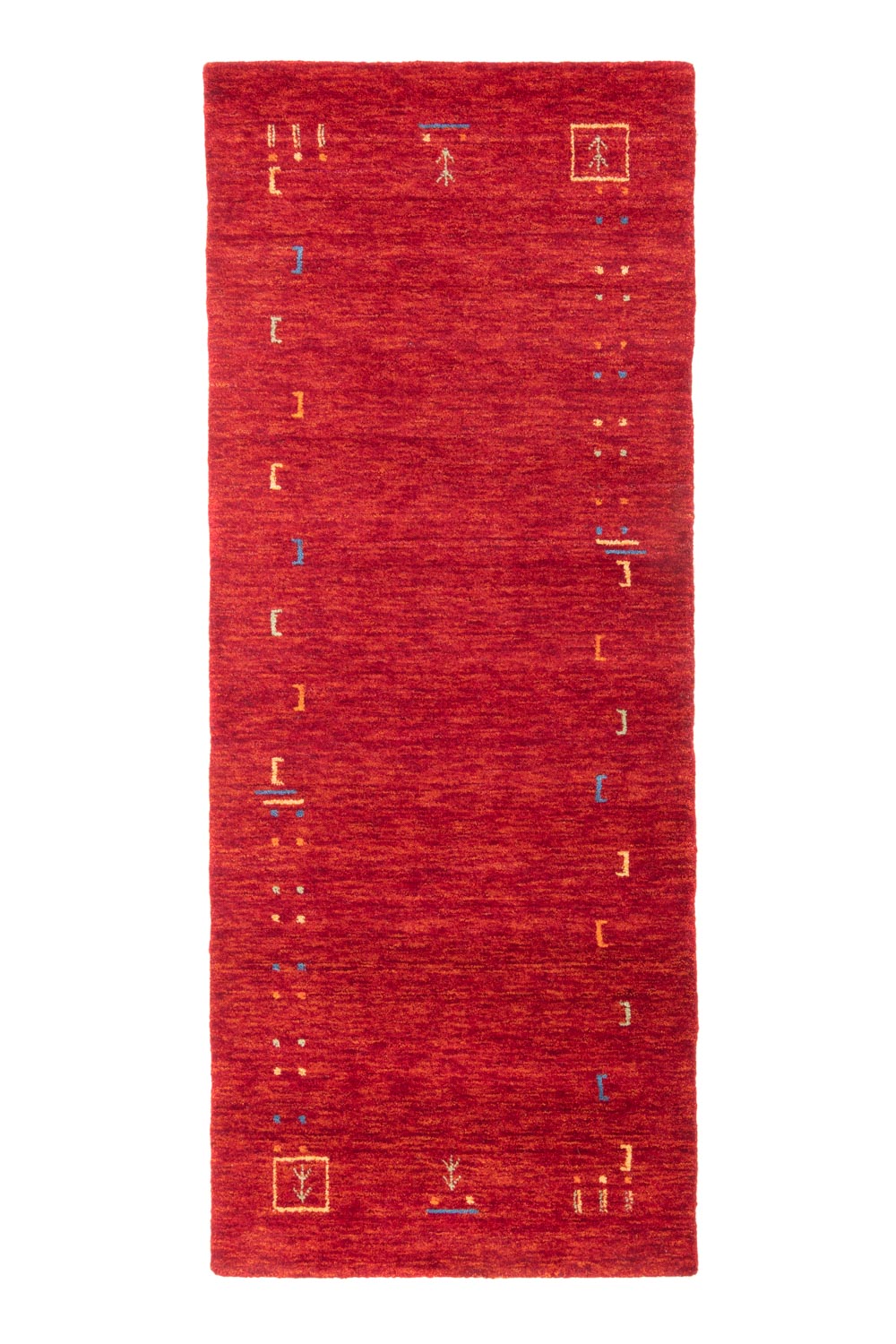 Gabbeh Teppich - Indus »Fenth« Läufer