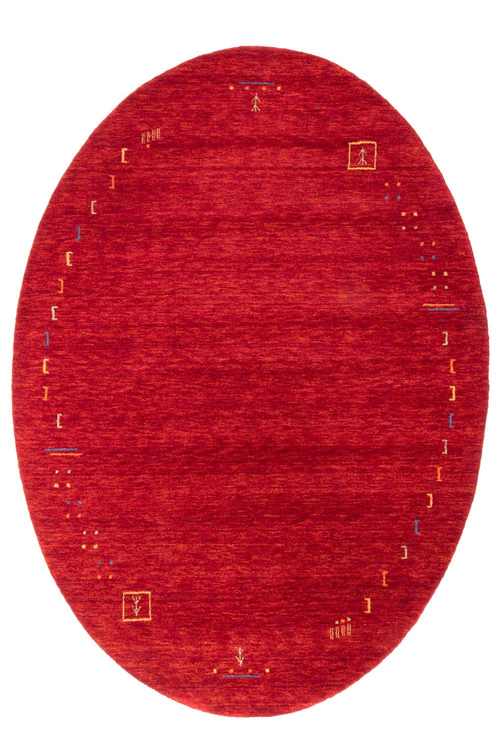 Gabbeh Teppich - Indus »Fenth« Oval