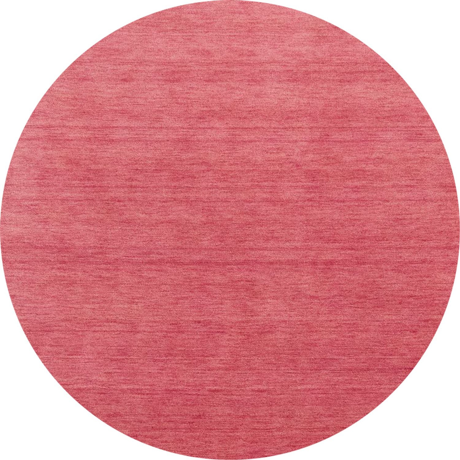 Gabbeh Teppich - Softy - Uni - rund
