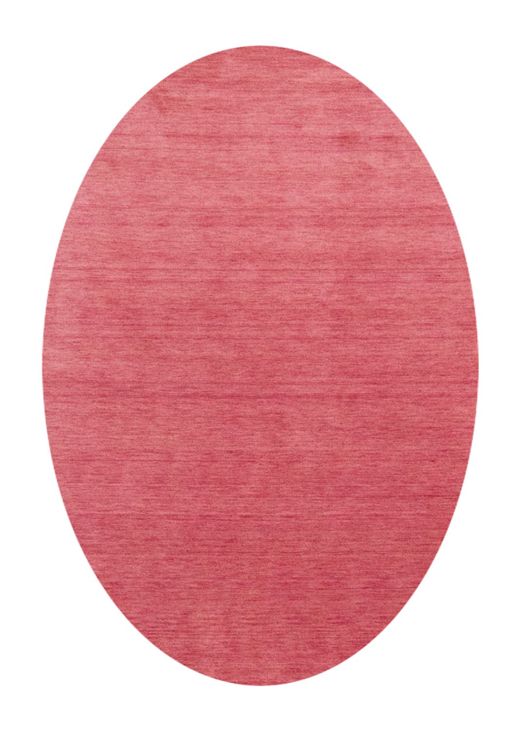 Gabbeh Teppich - Softy - Uni - oval