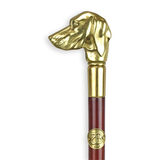 CanisNoble Gehstock Bronze Hundekopf 88cm