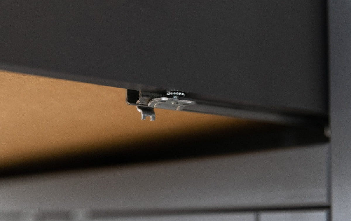 Bologna Elegante Massivholz Kiefer 5 Schubladen Kommode | Farbe Graphit - Kiefer