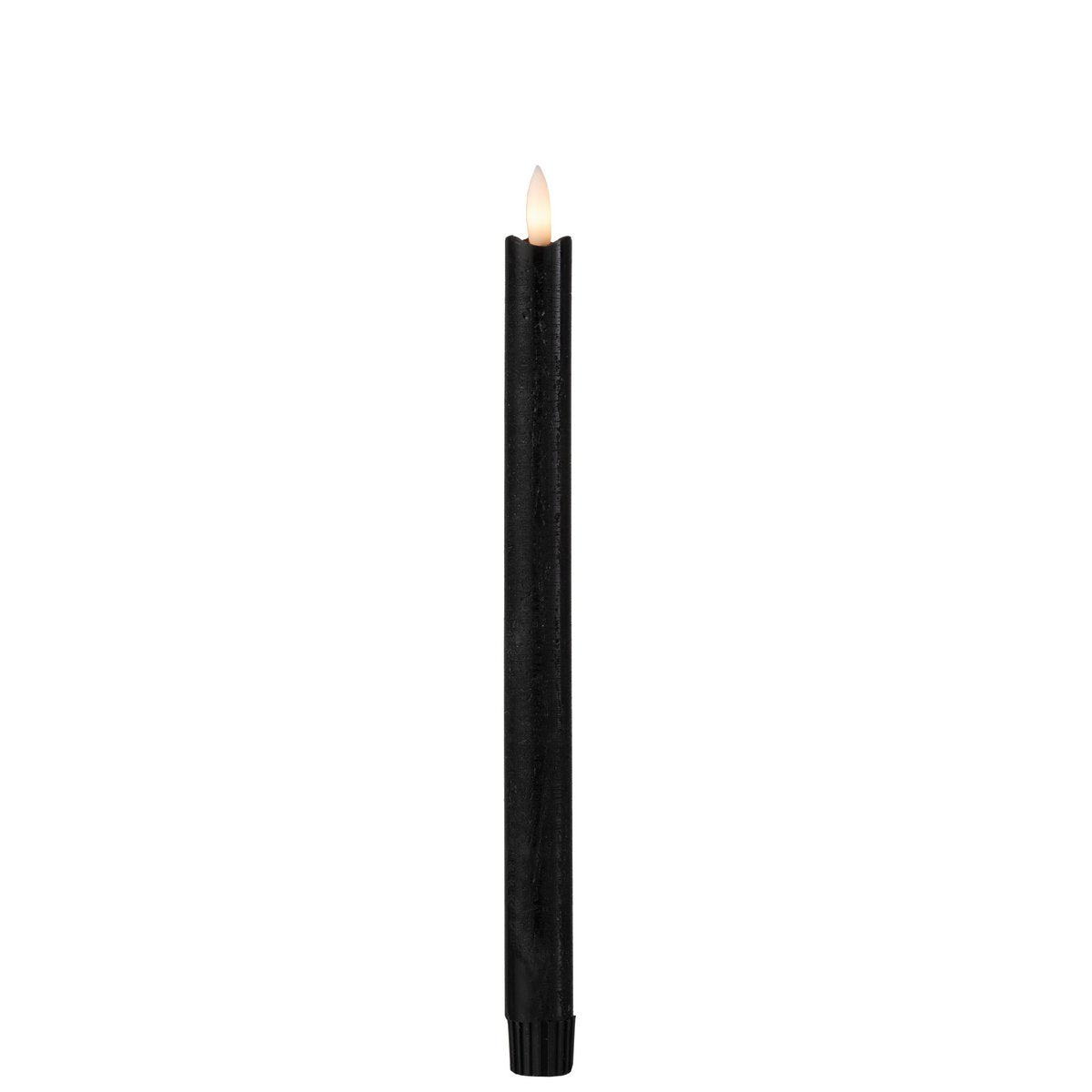 J-Line Box 2 Kerzen Led Long Black Large