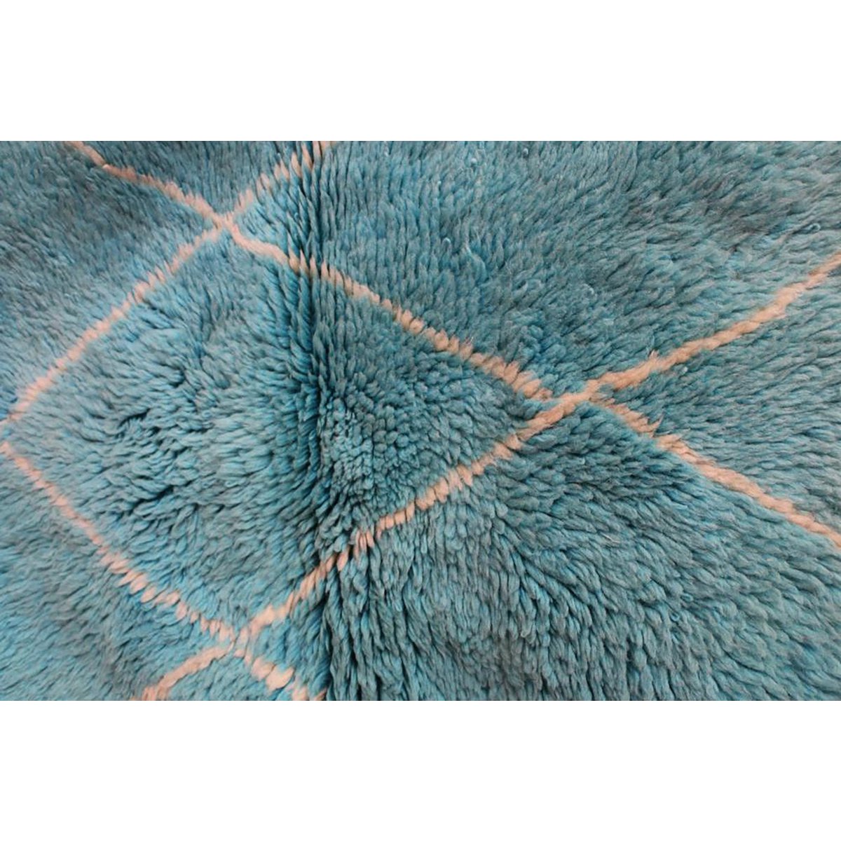 Marokkaner Berber Teppich reine Wolle 120 x 123 cm