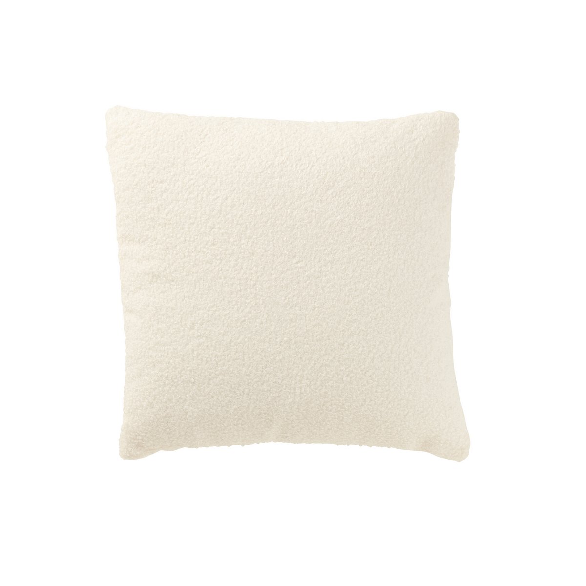 Christmas cushion Merry Christmas in Bouclé White Red