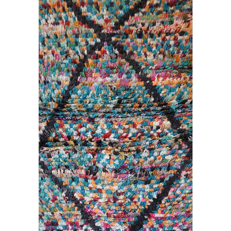 Hallway carpet made of pure Berber wool, 75 x 304 cm