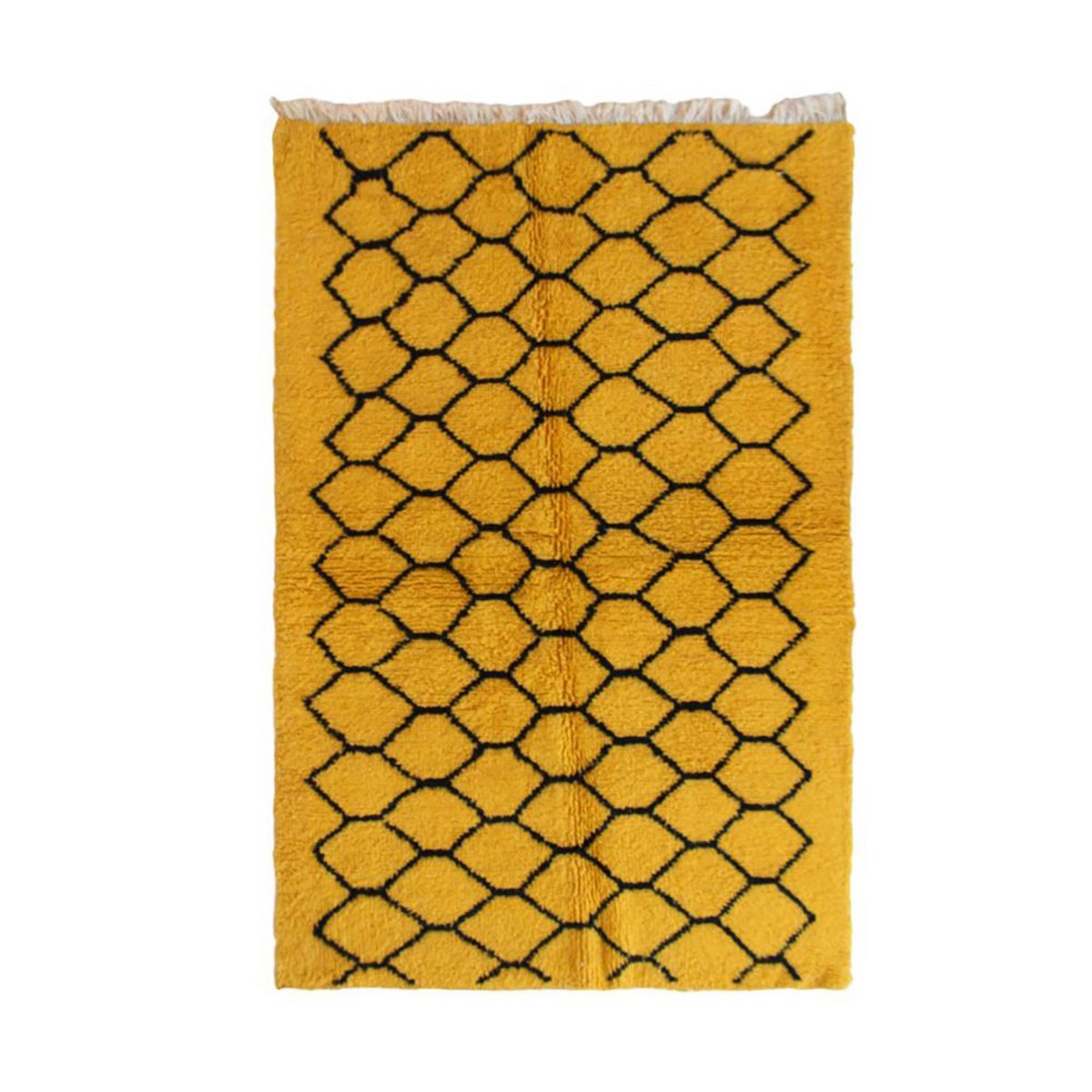 Marokkanische Wolle Berber Teppich 160 x 247 cm
