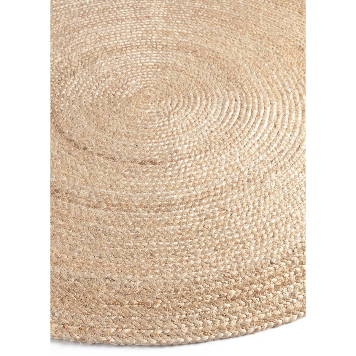 Runder Teppich aus Naturjute NATURA