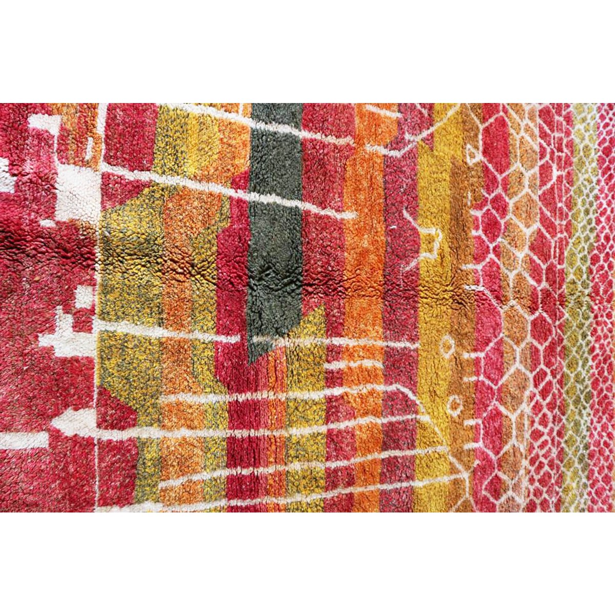 Marokkanischer Berber Teppich reine Wolle 217 x 302 cm