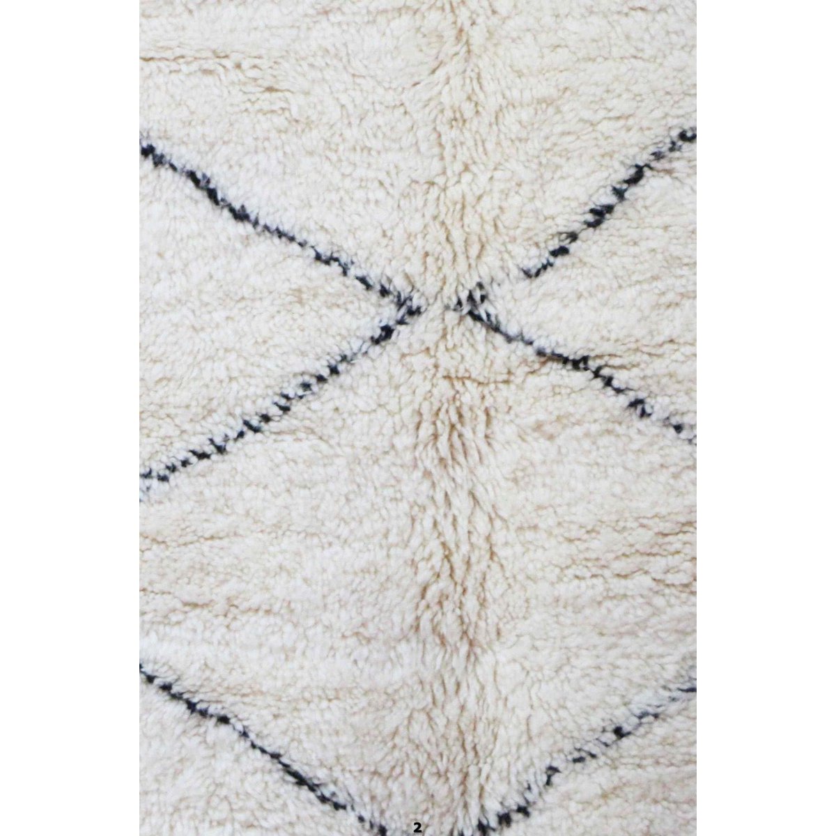 Marokkaner Berber Teppich reine Wolle 196 x 312 cm