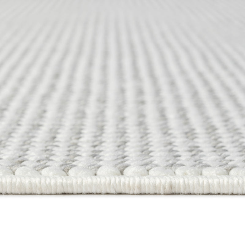 Sehrazat Premium Lima 3050 Collection Cream - Modern designer carpet with 3D effect