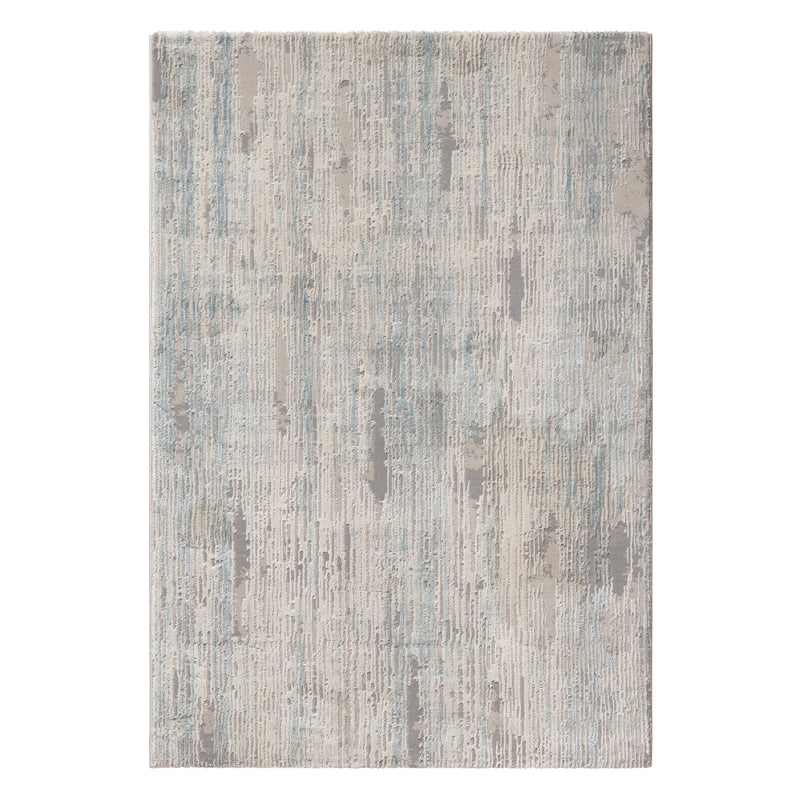 Sehrazat tapijtserie Amatis 6610 Collectie Blauw - modern designtapijt met 3D-effect