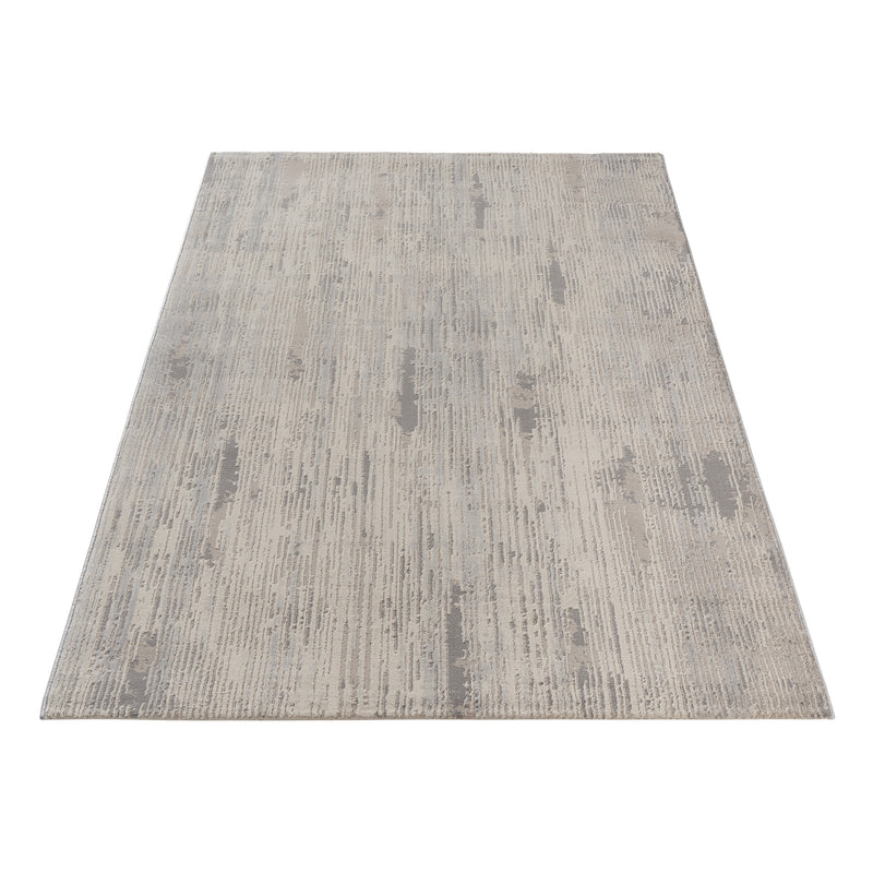 Sehrazat Amatis 6610 Grey - Eleganter Designer Teppich mit 3D-Effekt in Grau