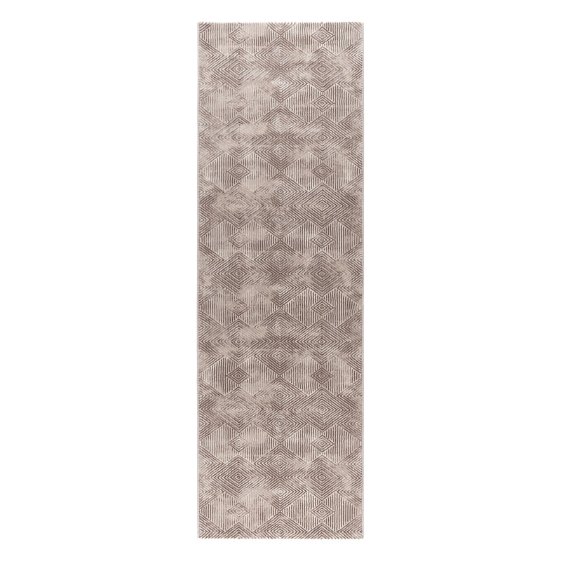 Sehrazat Amatis 6620 Beige - Elegant designtapijt met 3D-effect in beige