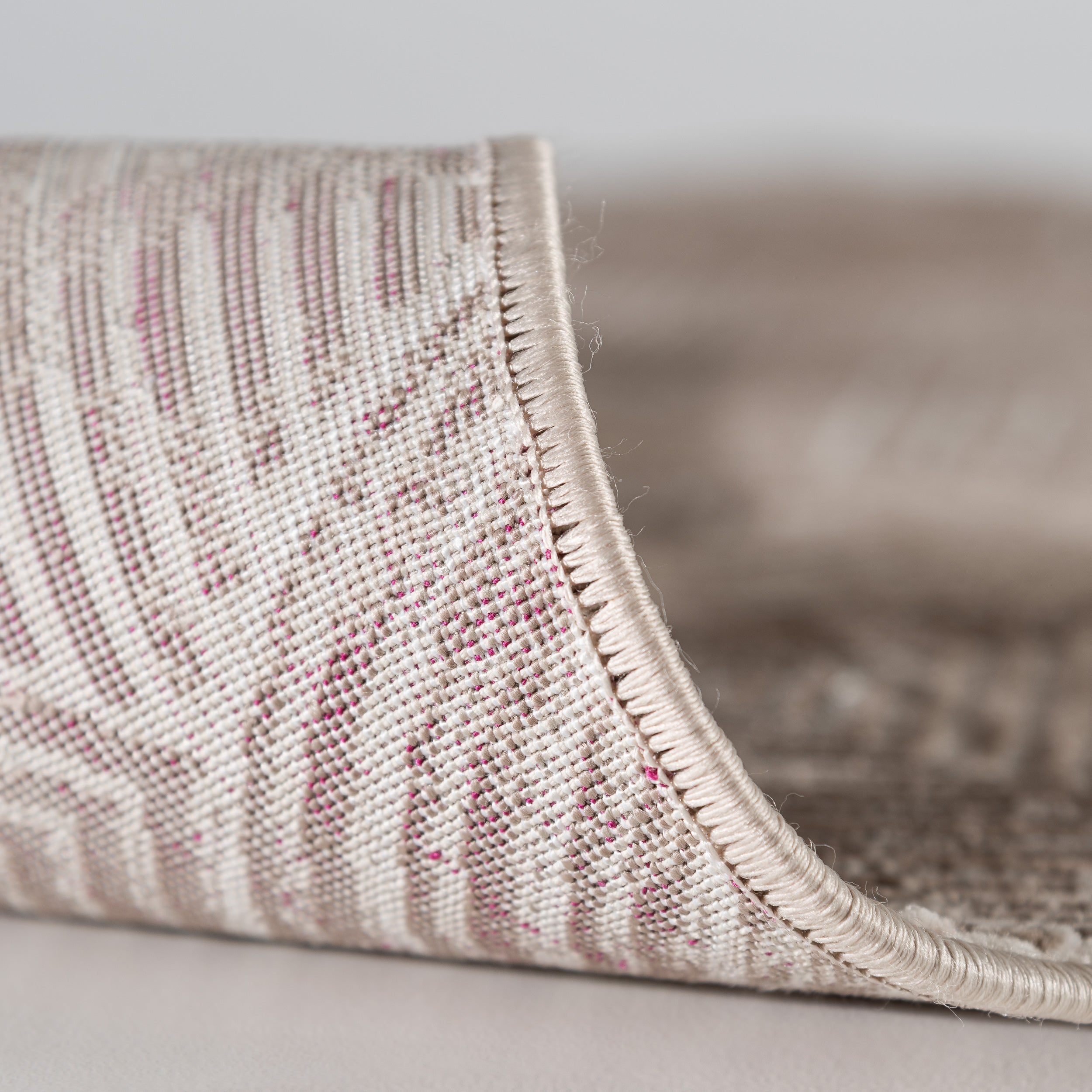 Sehrazat Amatis 6620 Beige - Eleganter Designer Teppich mit 3D-Effekt in Beige