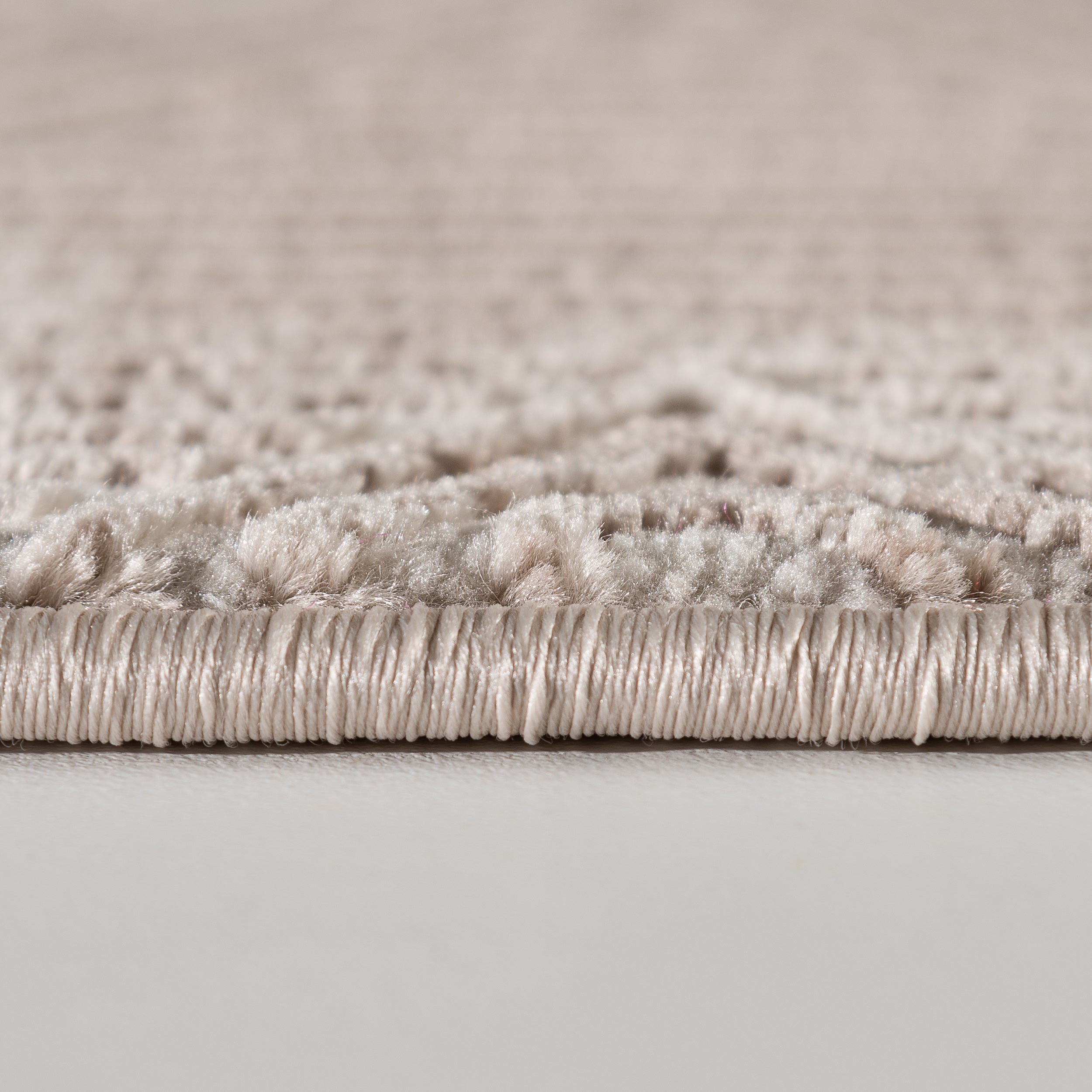 Sehrazat Amatis 6620 Beige - Eleganter Designer Teppich mit 3D-Effekt in Beige