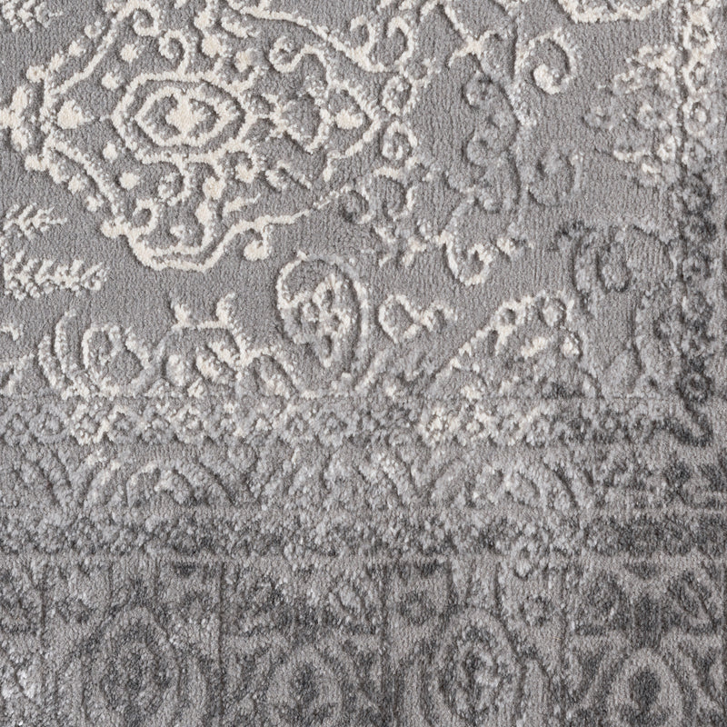 Sehrazat Amatis 6640 Grey - Eleganter Designer Teppich mit 3D-Effekt in Grey