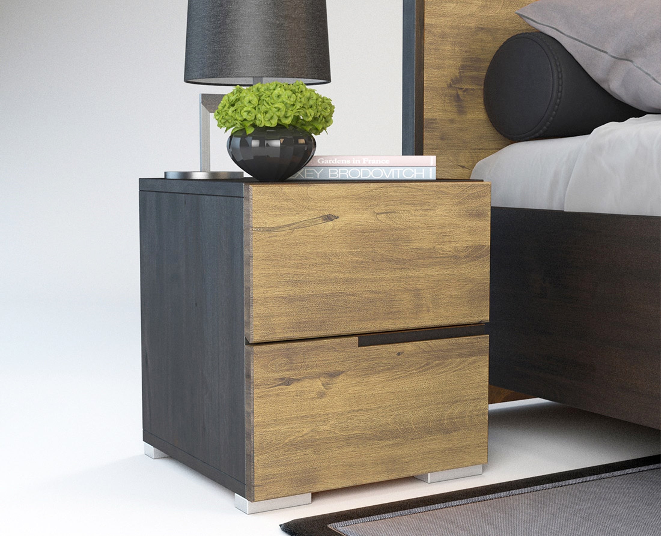 ARDEA Massivholz Nachttisch