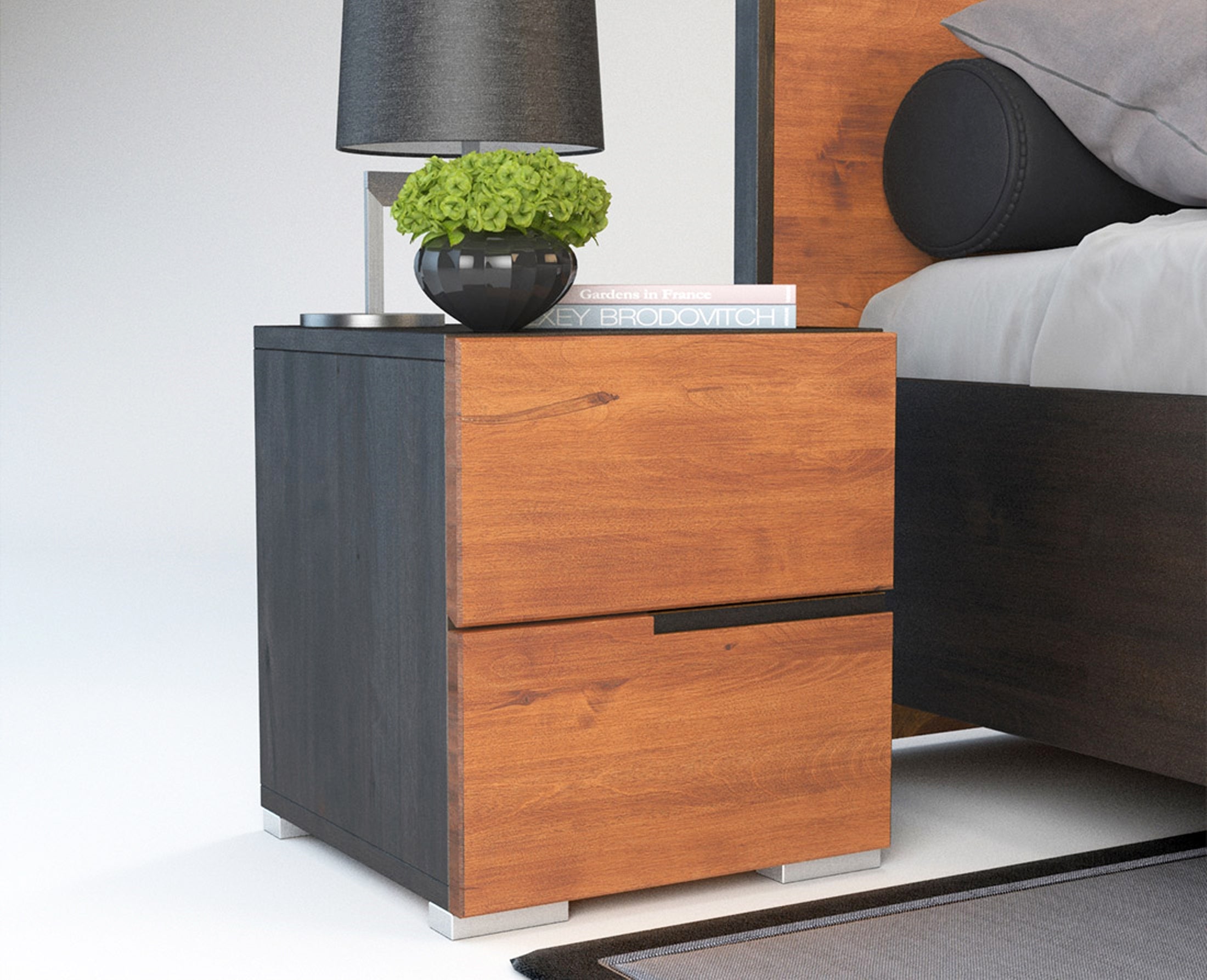 ARDEA Massivholz Nachttisch