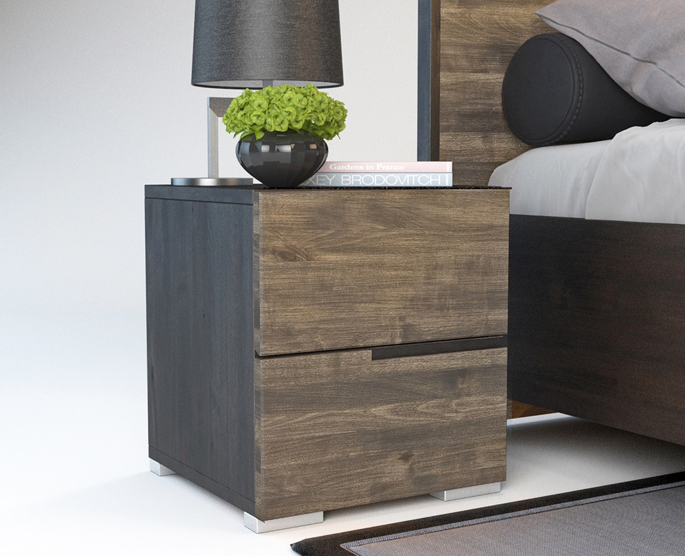 ARDEA Massivholz Nachttisch