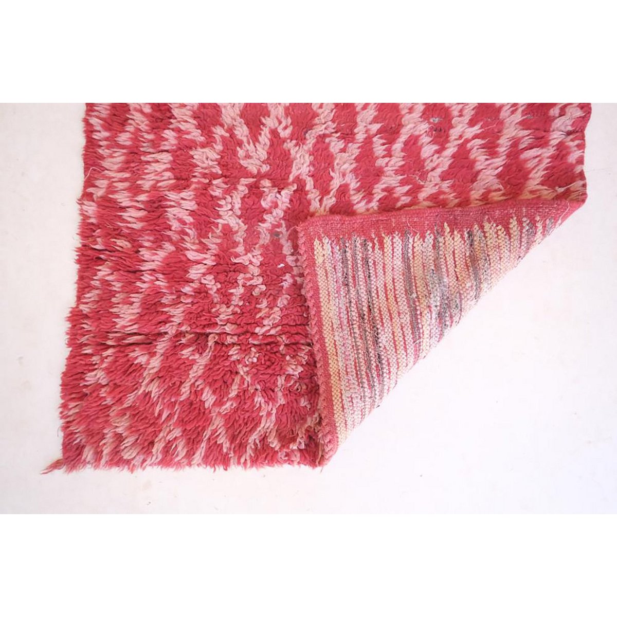 Marokkaner Berberkorridor Teppich reines Woll 82 x 287 cm