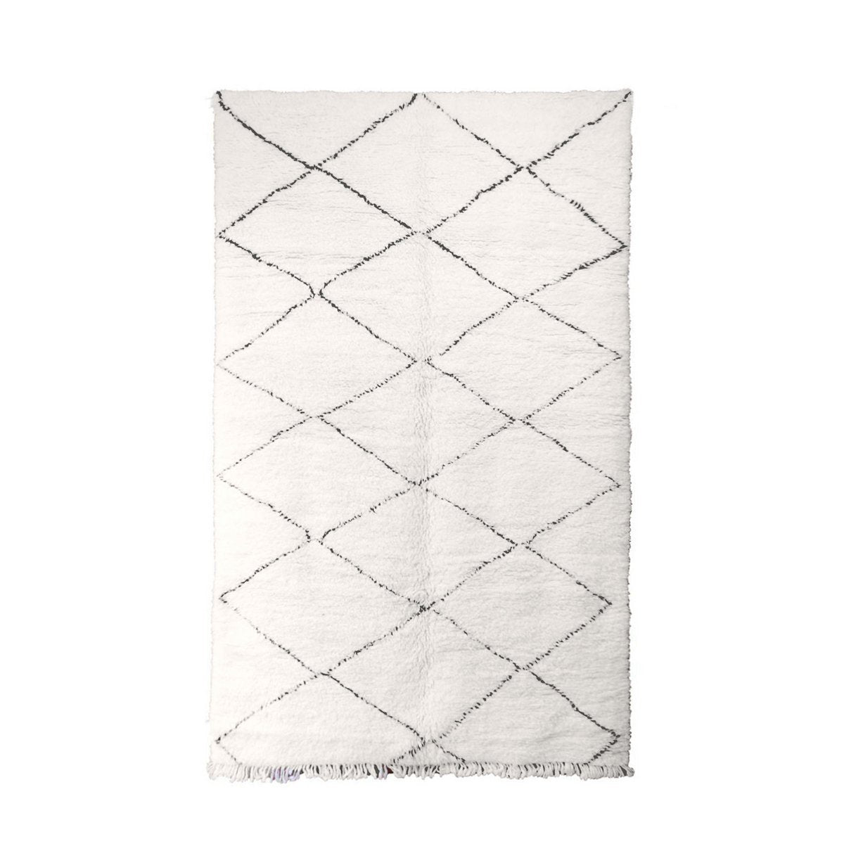 Marokkaner Berber Teppich reine Wolle 196 x 312 cm