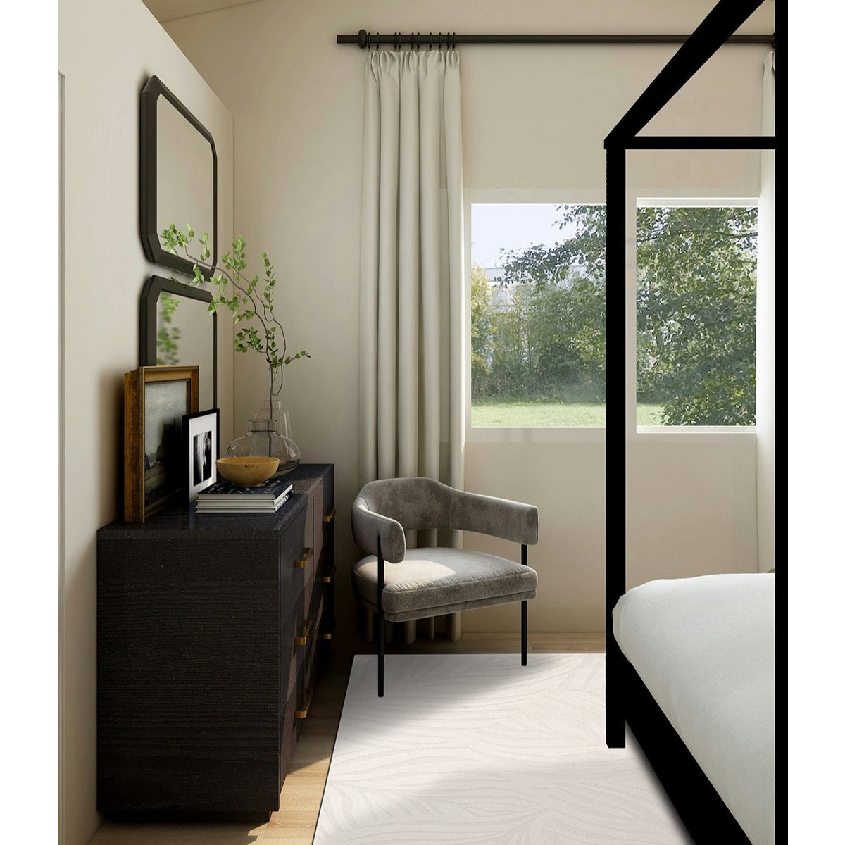 Model moderner Reliefteppich Alize