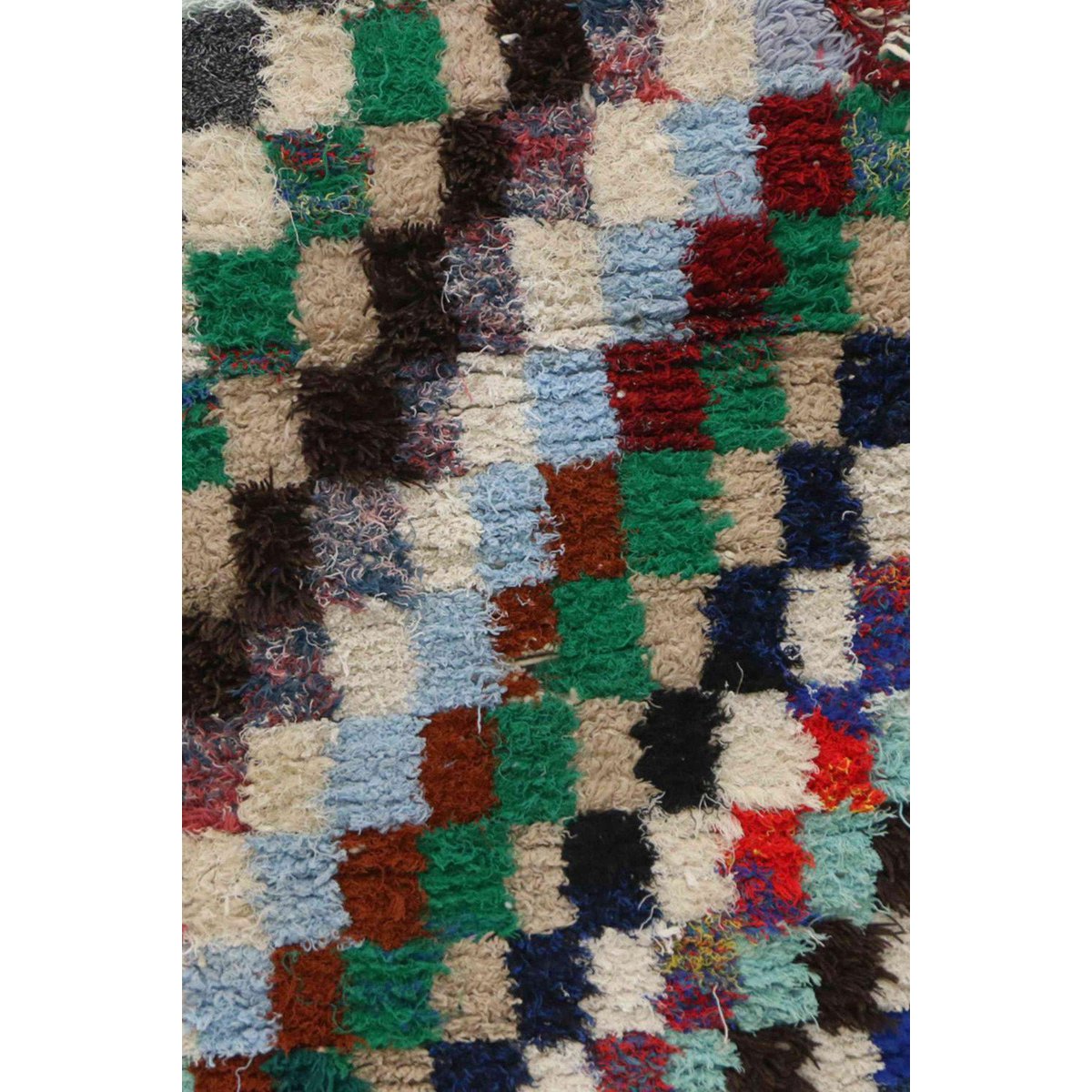 Marokkaner Berber Teppich in Baumwolle 73 x 172 cm