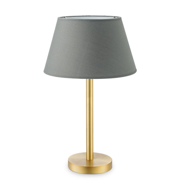 Home Sweet Home Table Lamp Largo - E27 Brass Anthracite 30cm