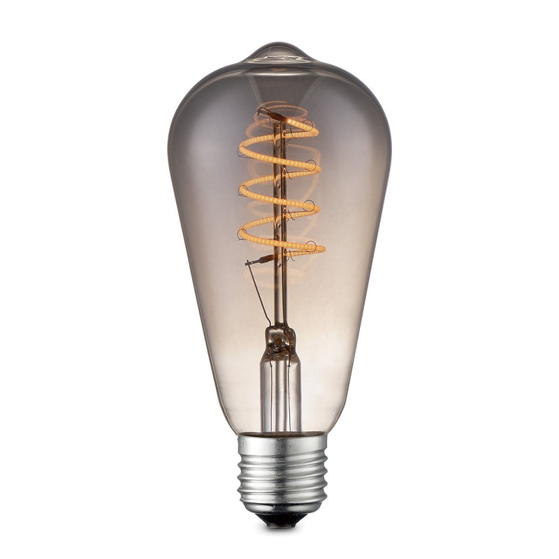 Home Sweet Home dimmable LED drop spiral E27 4W 100Lm 1800K socket