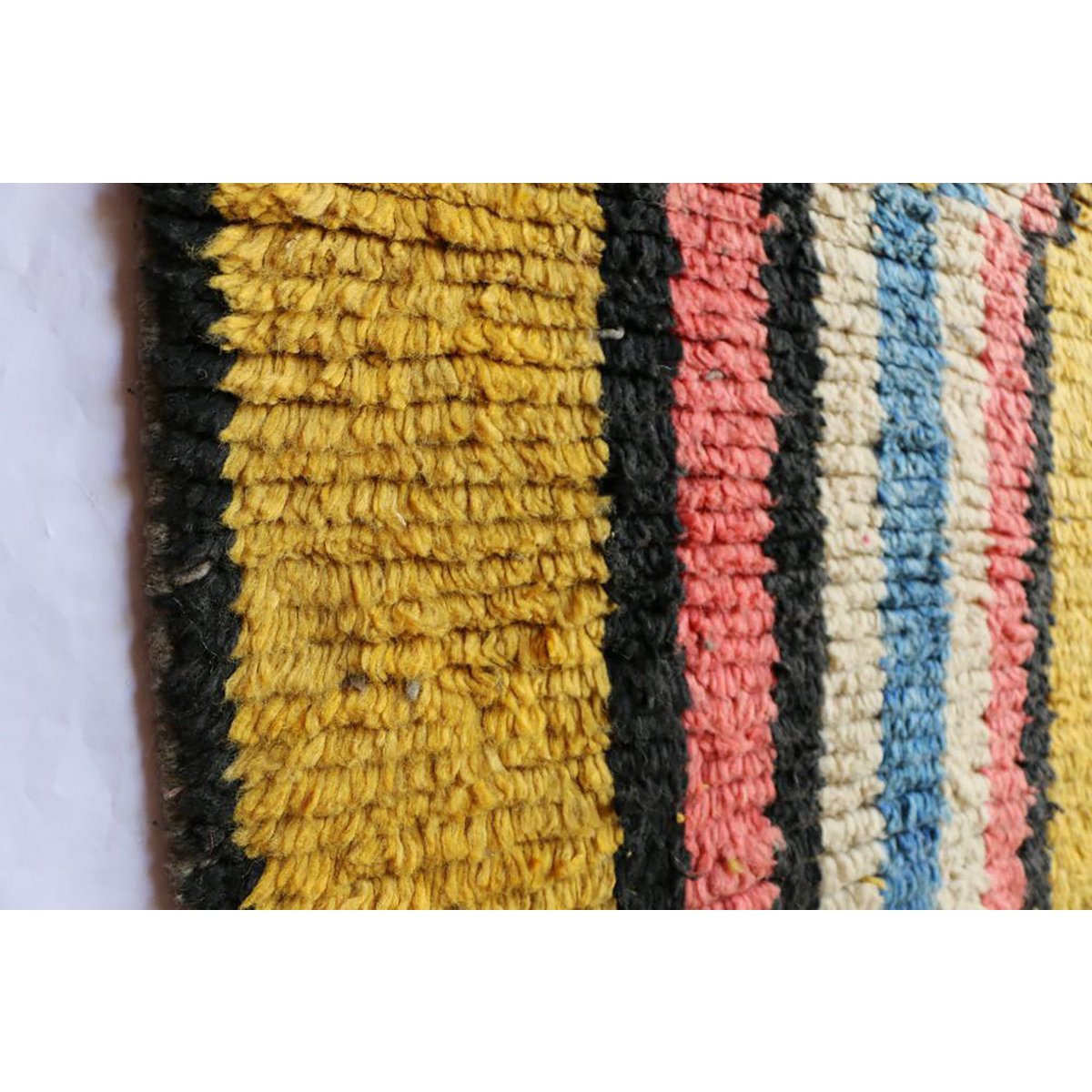 Marokkanischer Berber-Flurteppich aus reiner Wolle, 72 x 336 cm