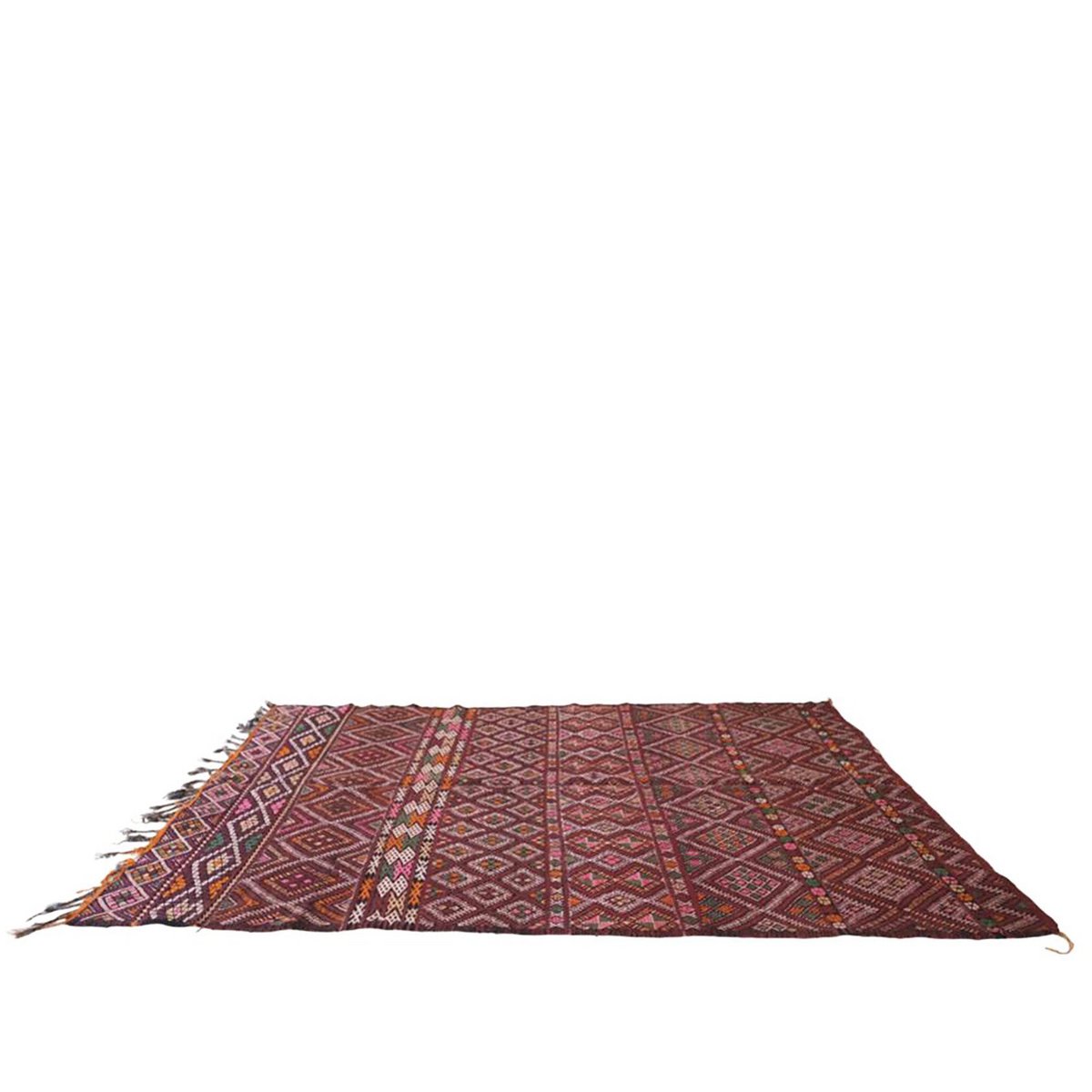 Marokkaner Berber Kilim Teppich reines Woll 190 x 311 cm