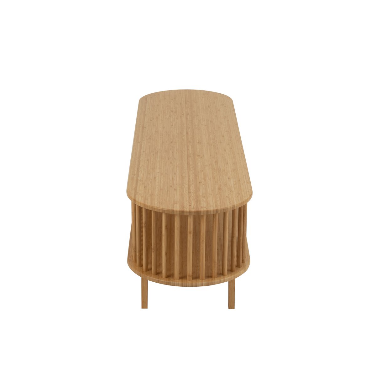 J -Line TV Cabinet Live - Bamboo - Naturel