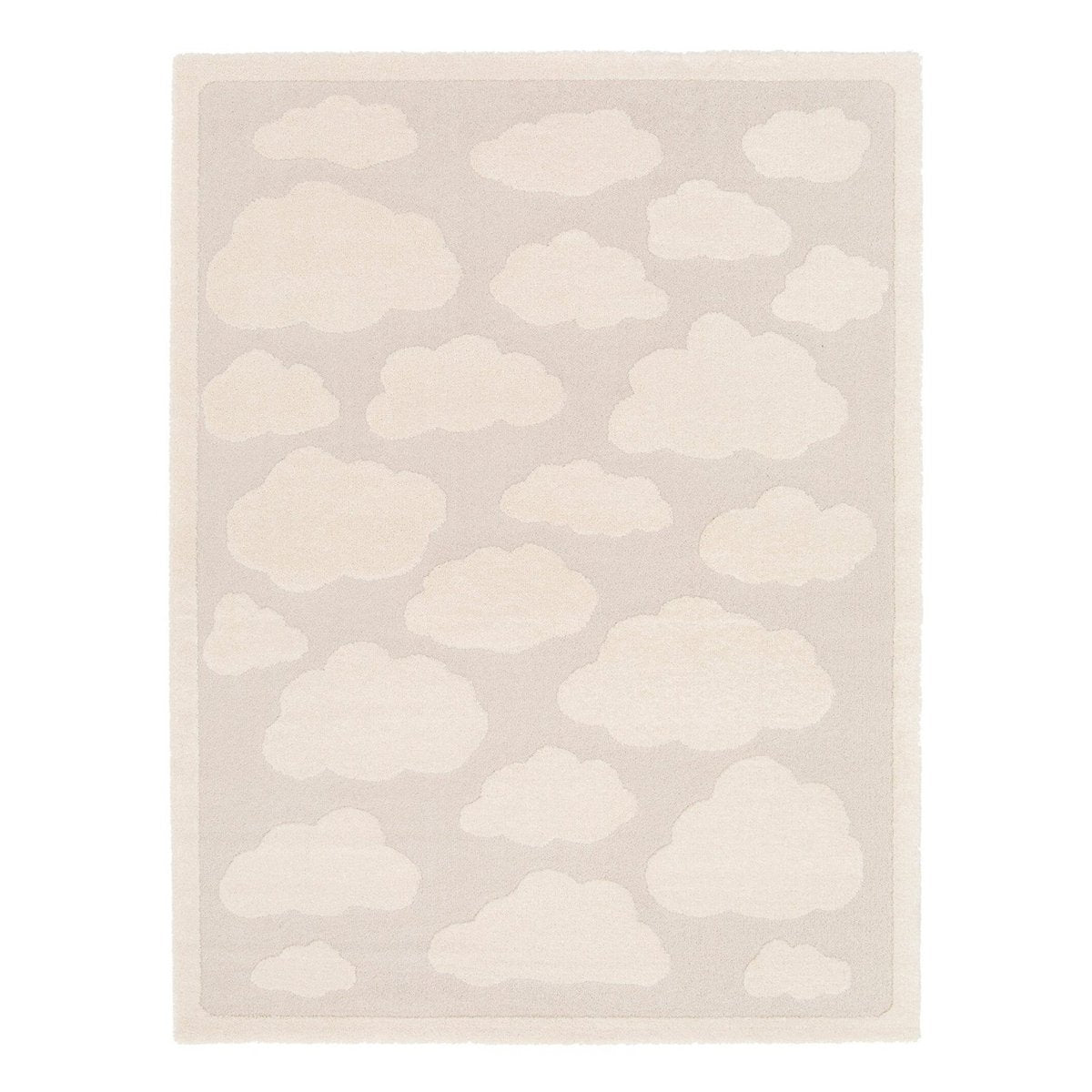 Kindermatte mit Wolken mit Entlastungseffekt