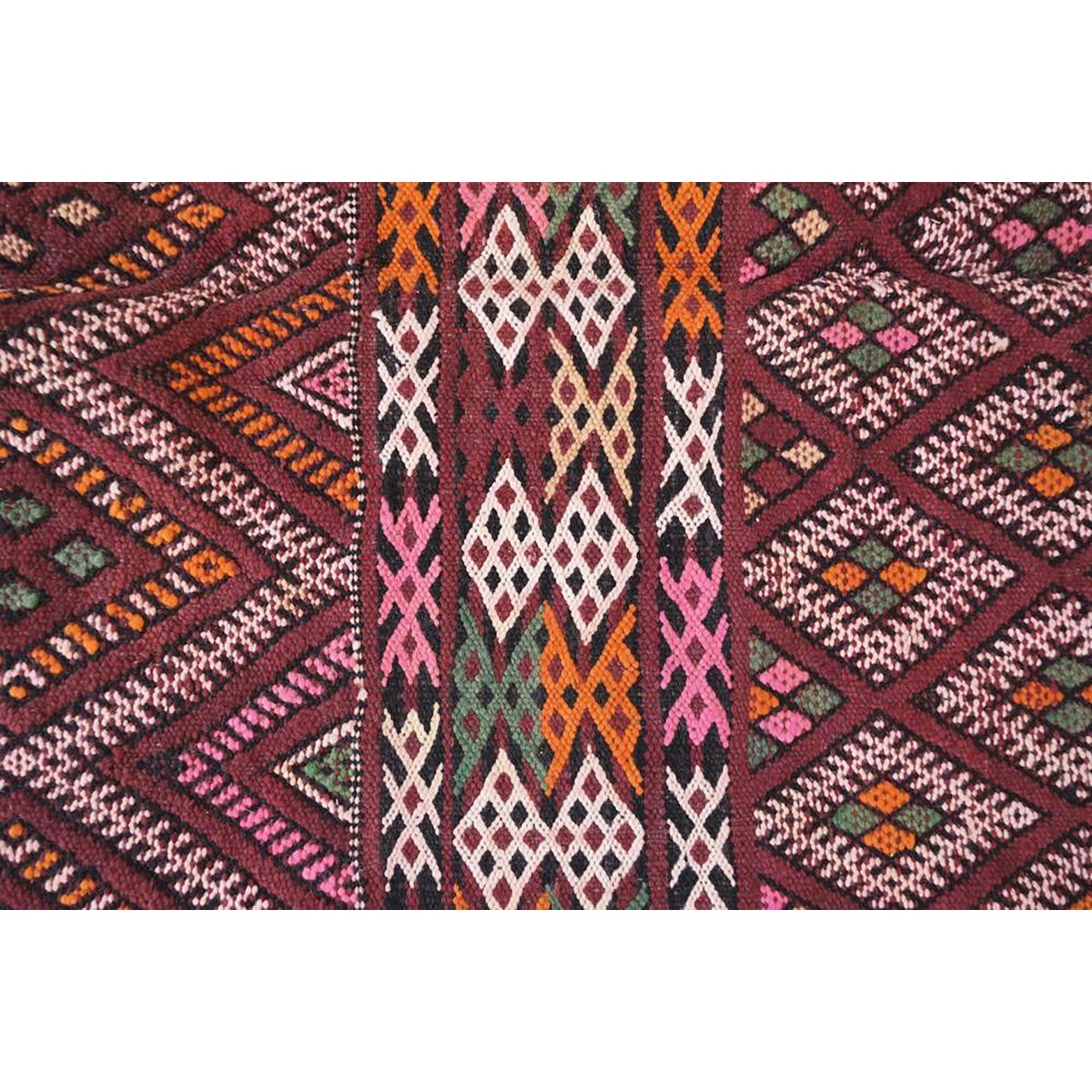 Marokkaner Berber Kilim Teppich reines Woll 190 x 311 cm