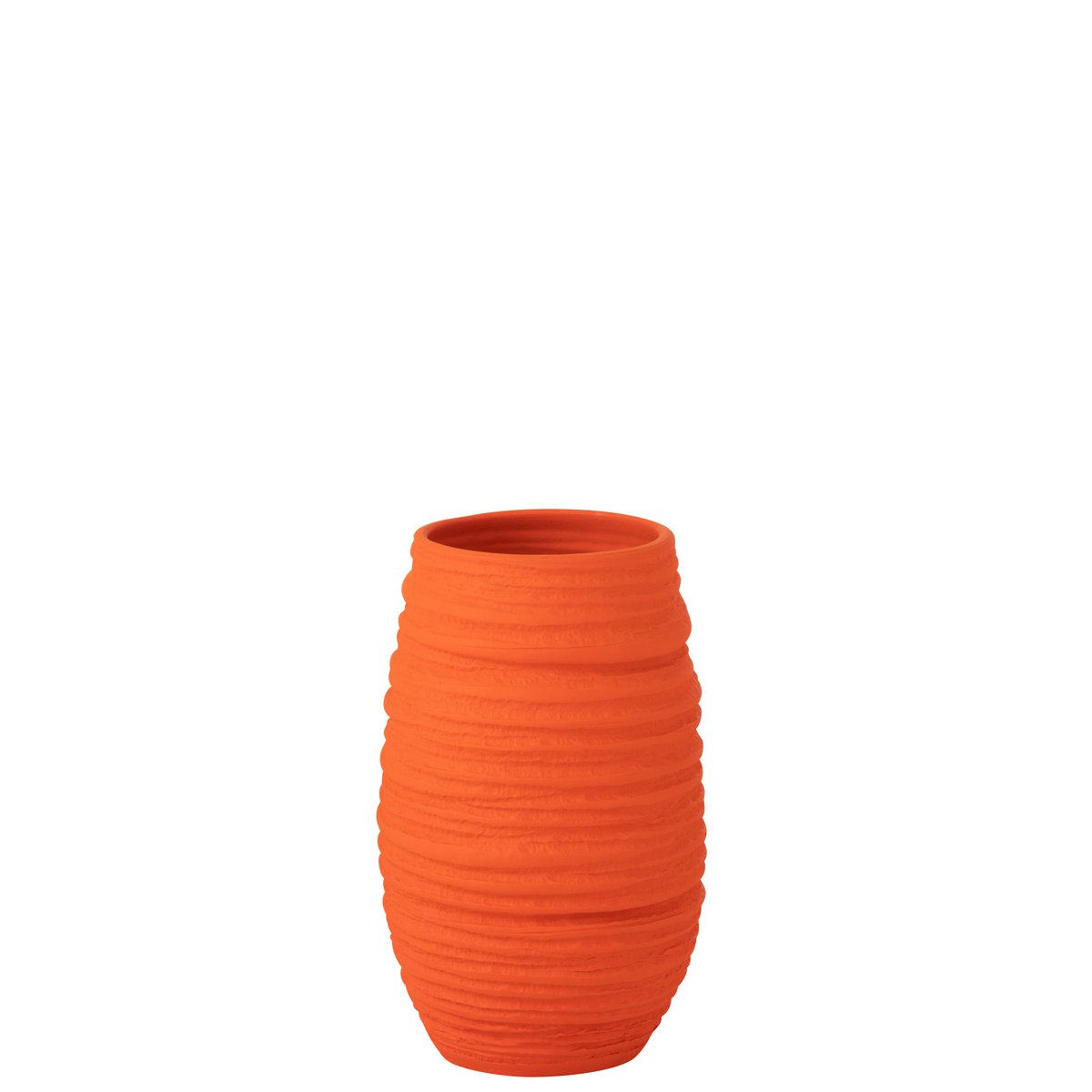 J-Line Vase Fiesta Ceramic Orange Large