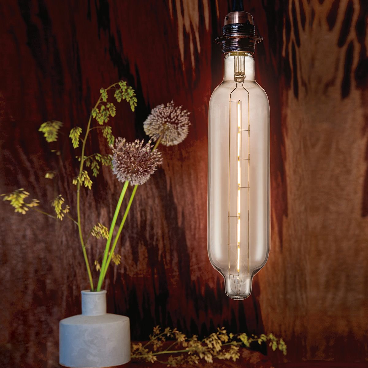 Home Sweet Home dimmable LED Carbon D E27 G78 5W 140Lm 1800K smoke