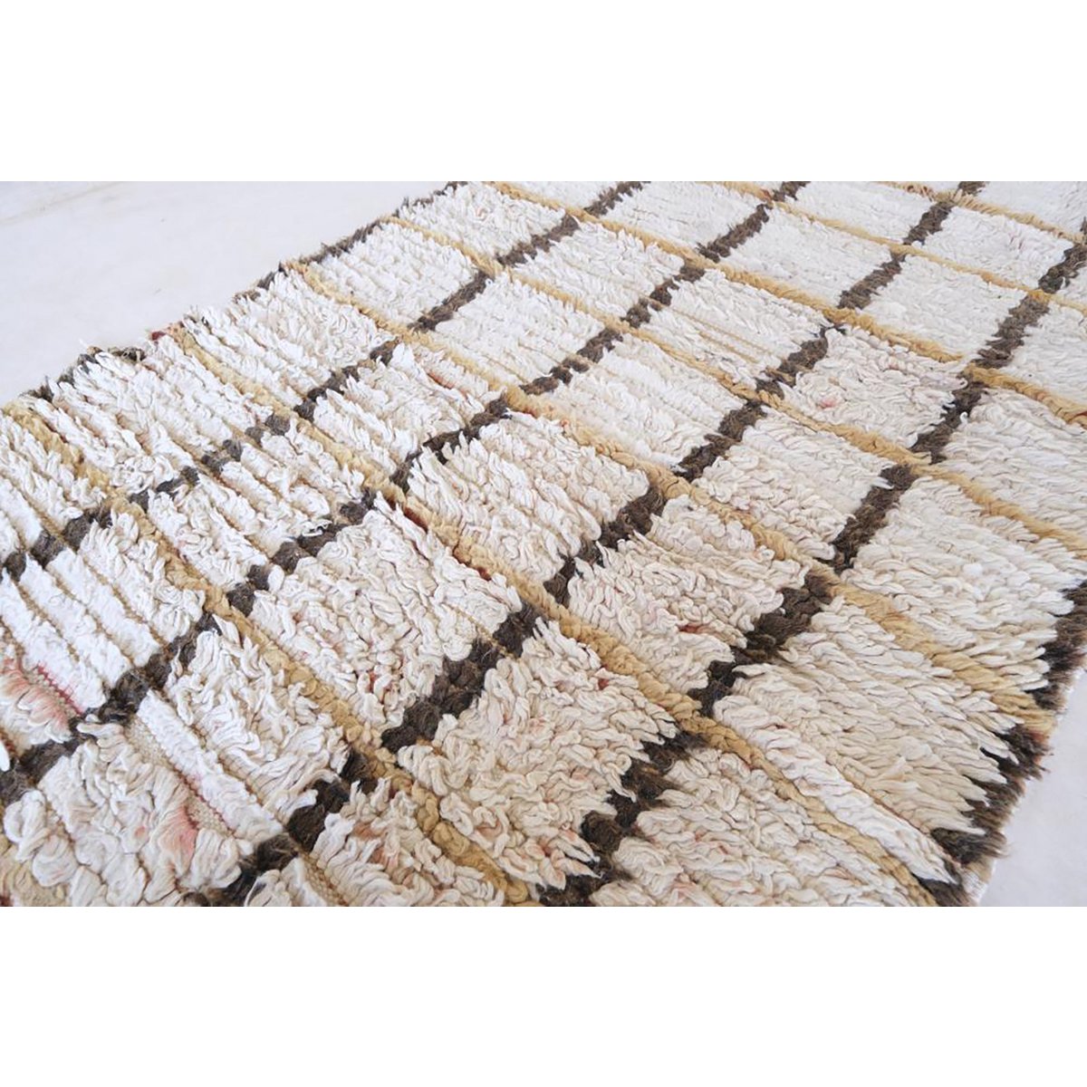Vintage Berber-Flurteppich 94 x 338 cm