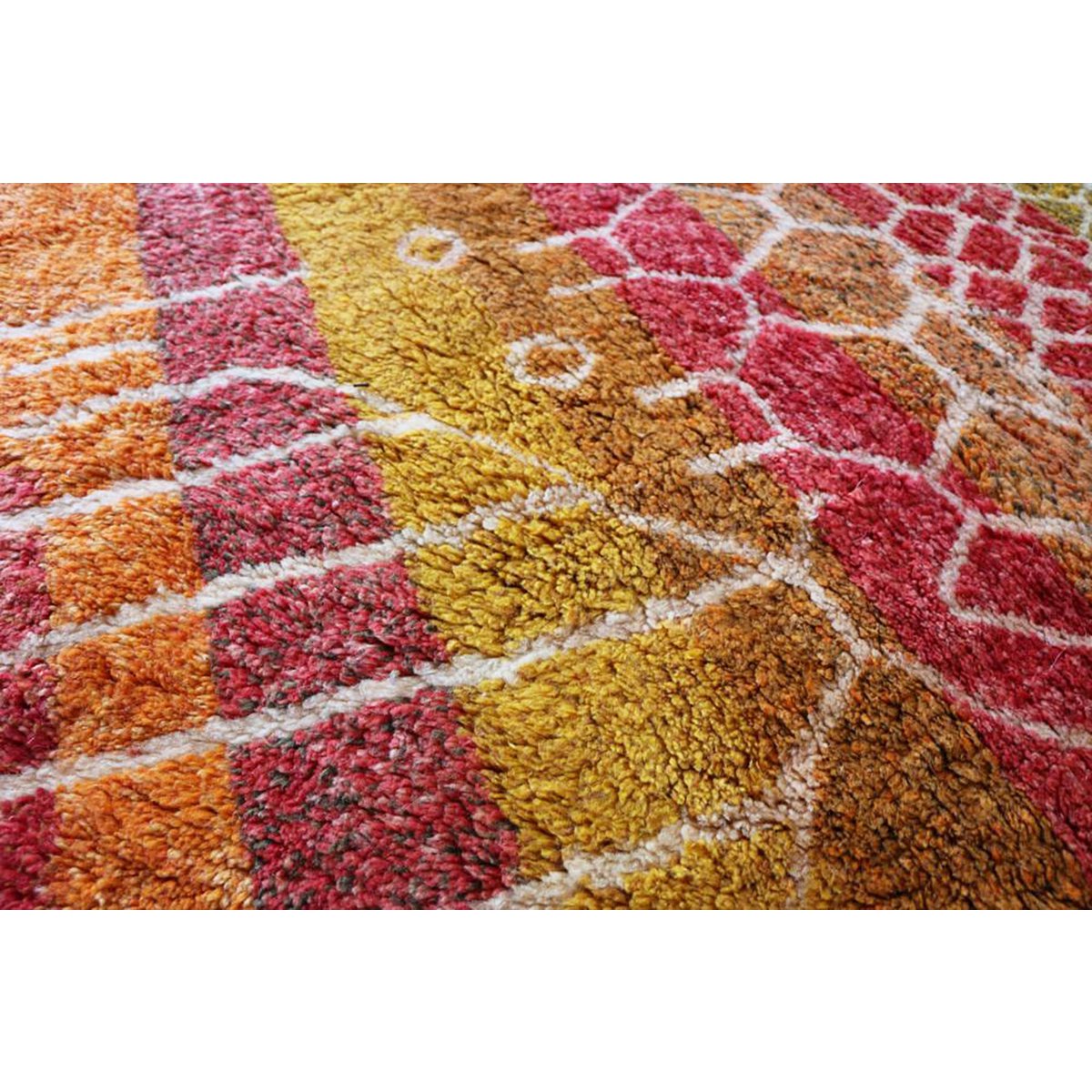 Marokkanischer Berber Teppich reine Wolle 217 x 302 cm